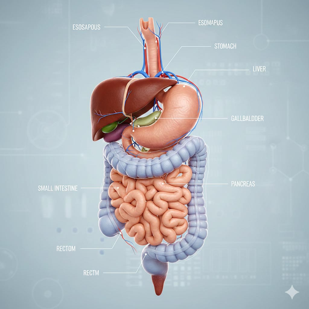 Digestive System Diagram